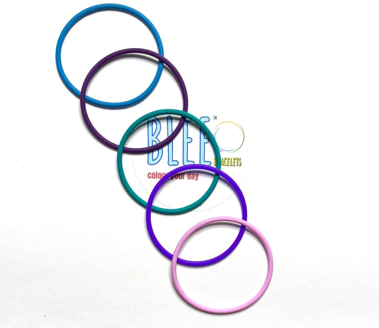 5pc VIOLET TENDENCIES 7.5"