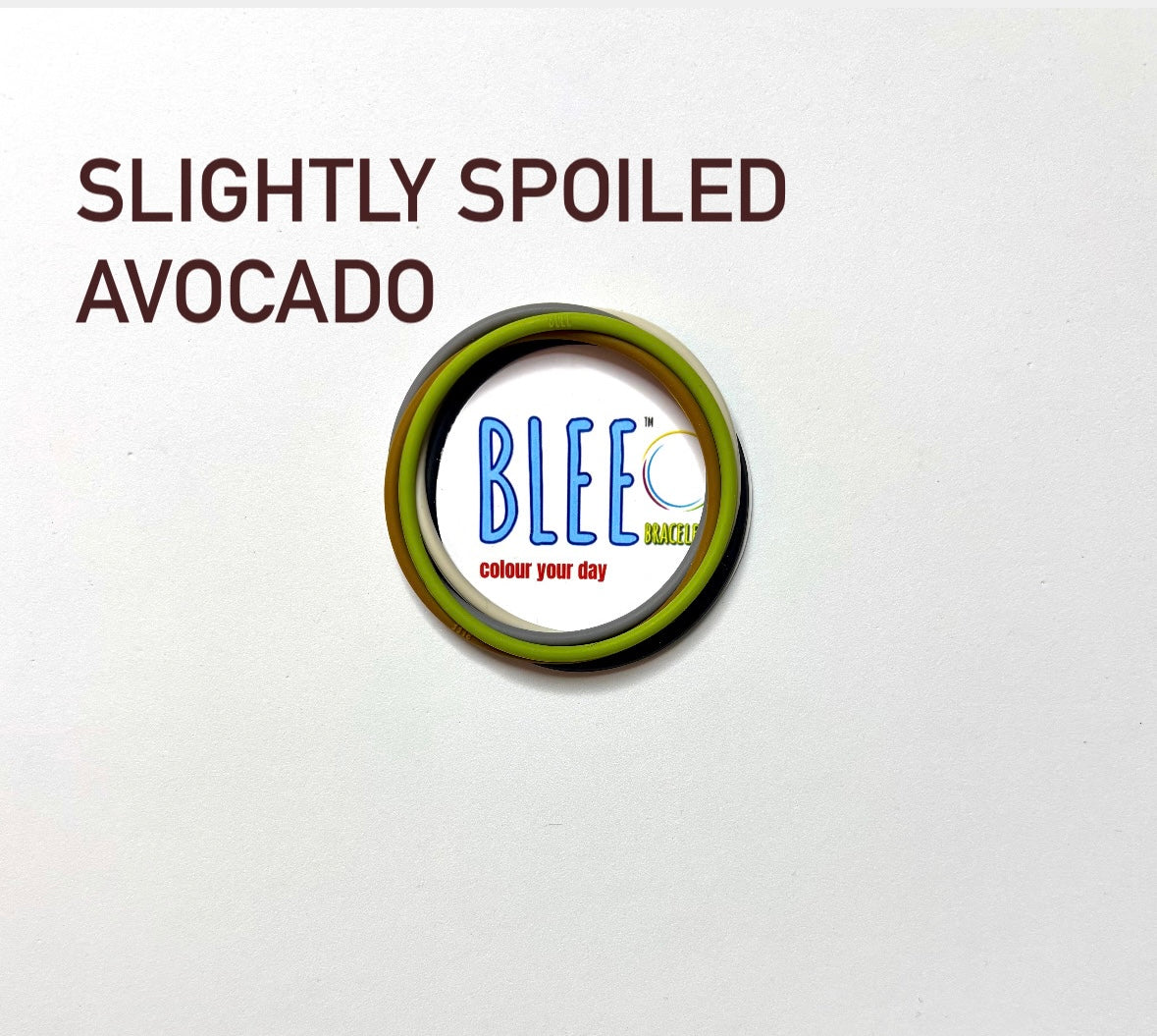 5pc SLIGHTLY SPOILED AVOCADO 8.5"