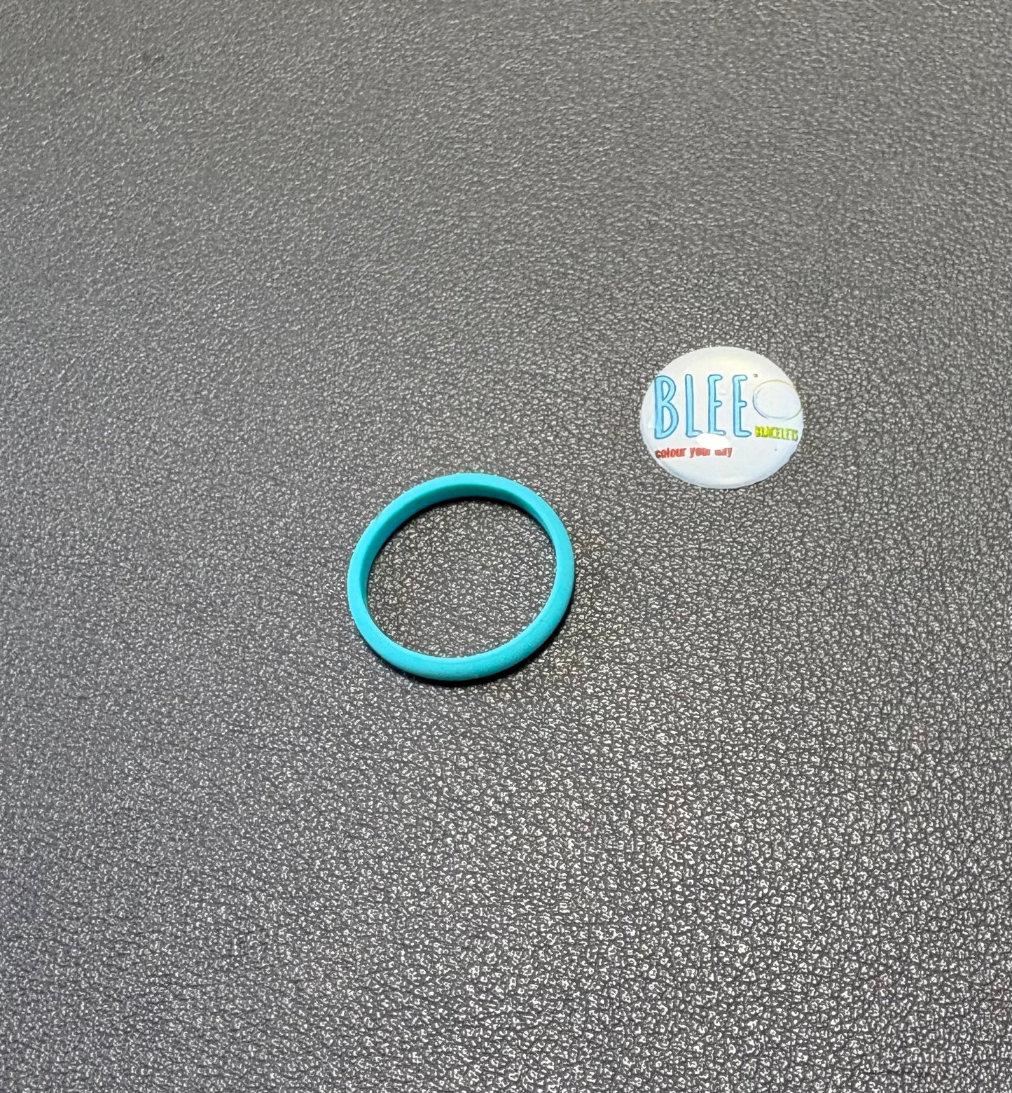 RING: ZENITH teal blue