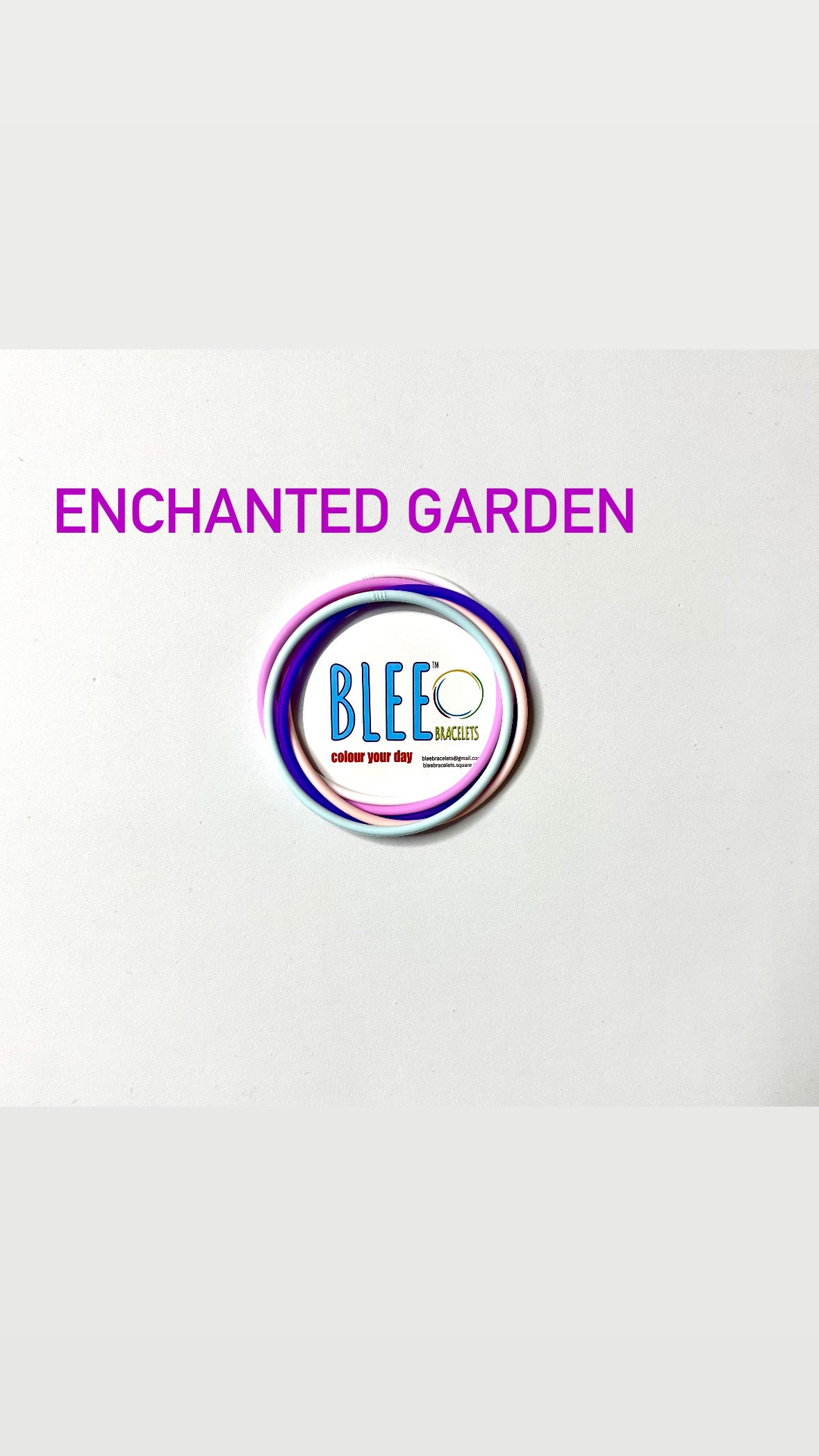 5pc ENCHANTED GARDEN 7.5"