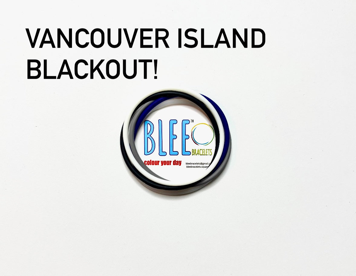 5pc VANCOUVER ISLAND BLACKOUT 8.5"