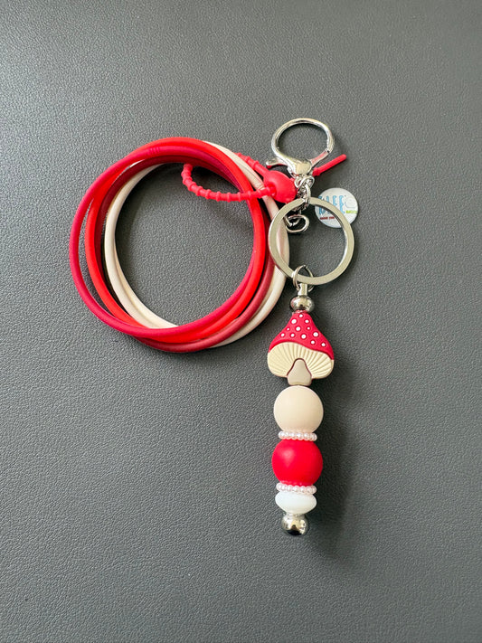 BLEE MINI FLIGHT WITH MUSHROOM KEYCHAIN SET