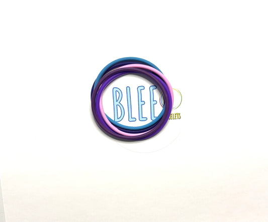 5pc EGGPLANT DISFUNCTION 8.5"