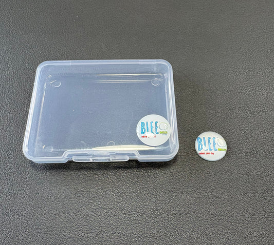 BLEE RING xs small clear storage boxes.