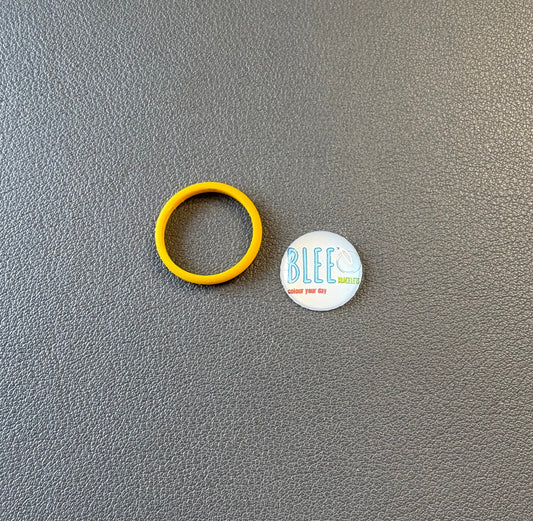 RING: DIJON- VU mustard yellow