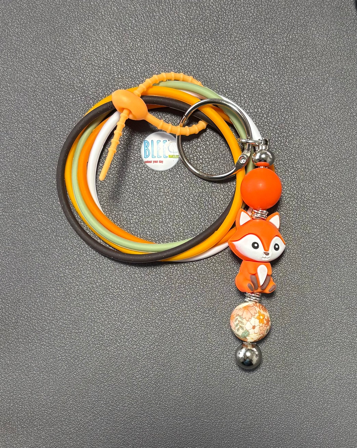 BLEE MINI FLIGHT FOX KEYCHAIN AND BRACELET COLLECTION
