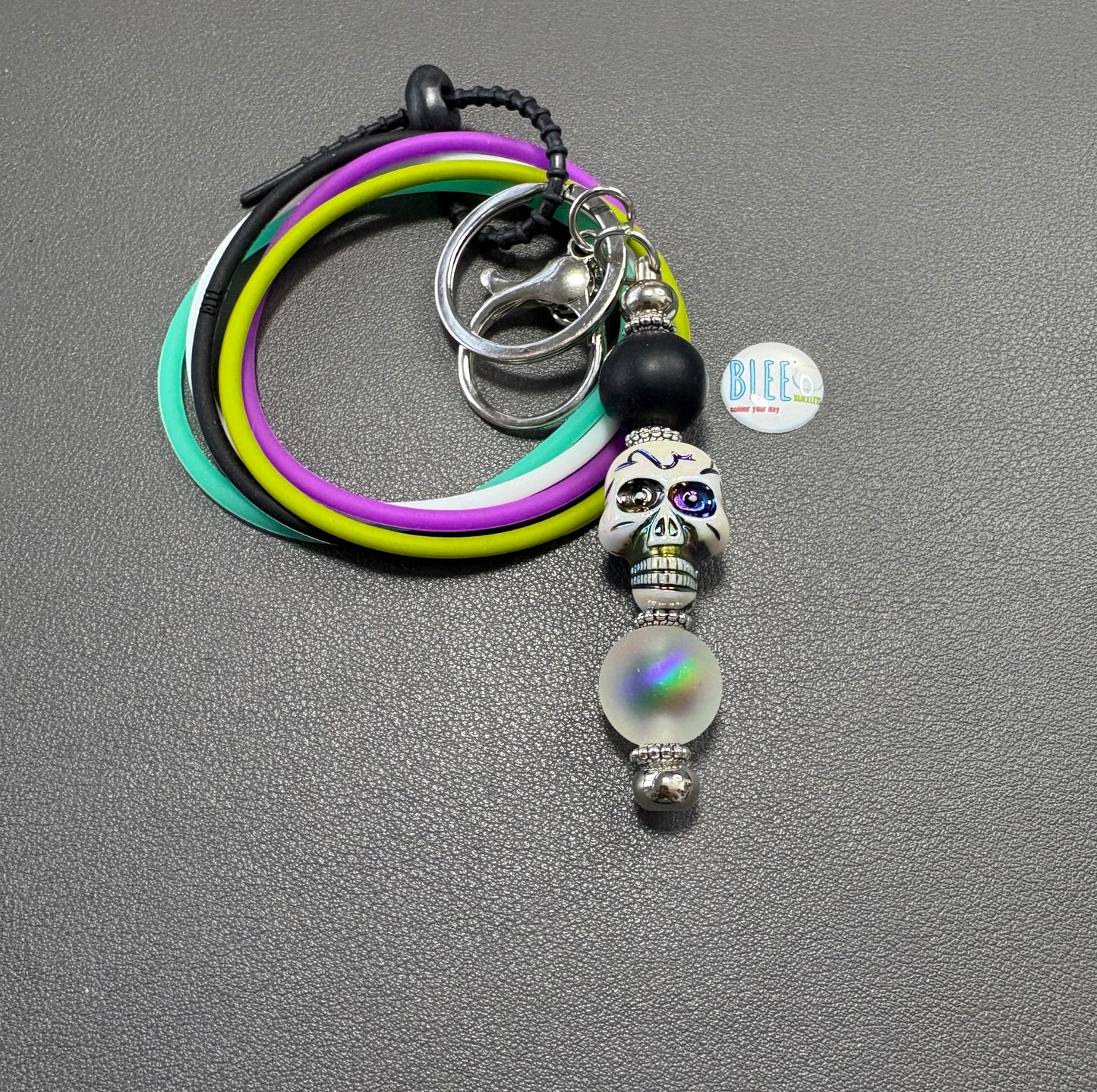 BLEE MINI FLIGHT WITH SKULL KEYCHAIN