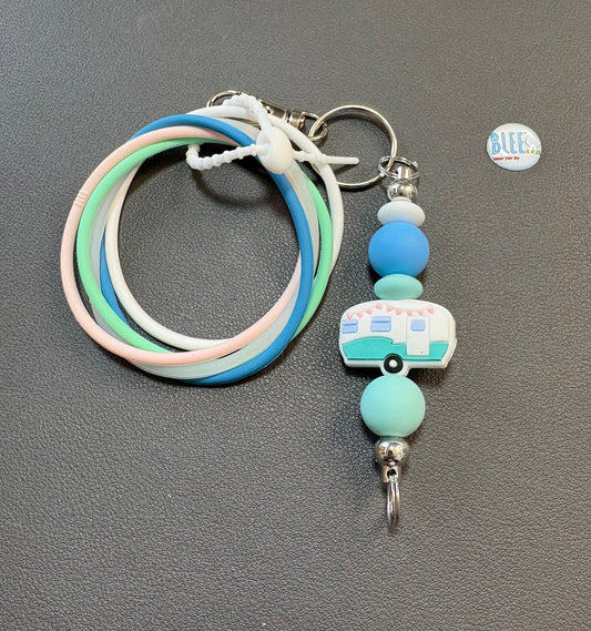 BLEE MINI FLIGHT WITH A CAMPER KEYCHAIN