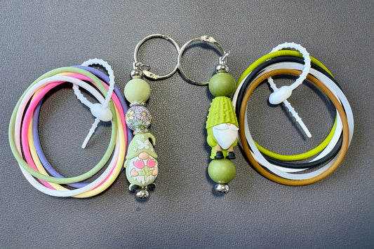 BLEE MINI FLIGHT GNOME KEYCHAIN SET