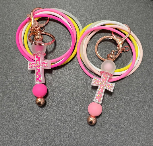 BLEE mini flight with cross keychain