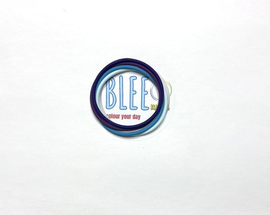 5pc BLEE'S BLUE BALLS 6.5"