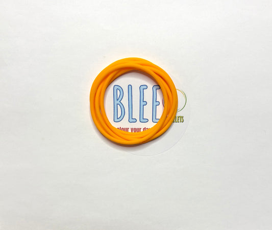 6pc SUNRISE ORANGE (sale) 7.5"