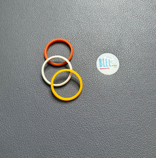 RINGS: 3pc PUMPKIN SPICE LATTE-ISH