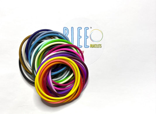 62 SHADES OF BLEE BRACELETS