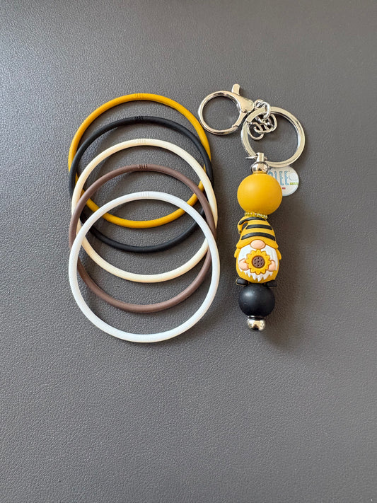 BLEE MINI FLIGHT GNOME KEYCHAIN SET